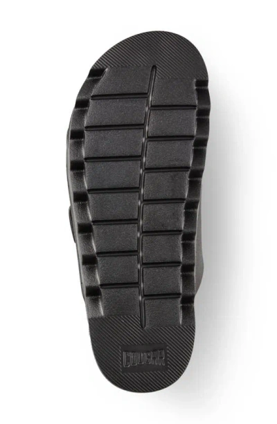 Shop Cougar Piknik Waterproof Platform Slide Sandal In Black