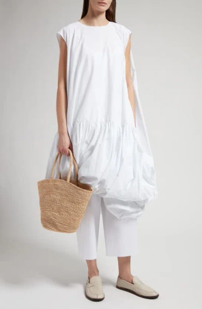 The Row Jubin Drawstring Cropped Pants In White