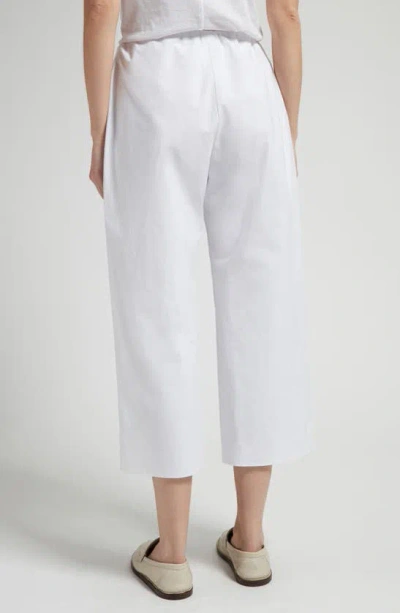 Shop The Row Jubin Drawstring Crop Pants In White