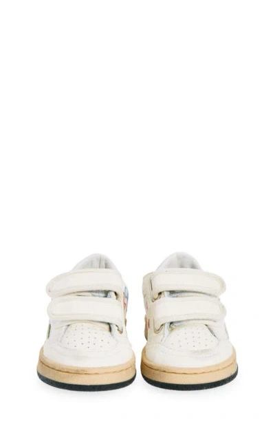 Shop Golden Goose Kids' Ball Star Sneaker In White/ Grey/ Multicolor
