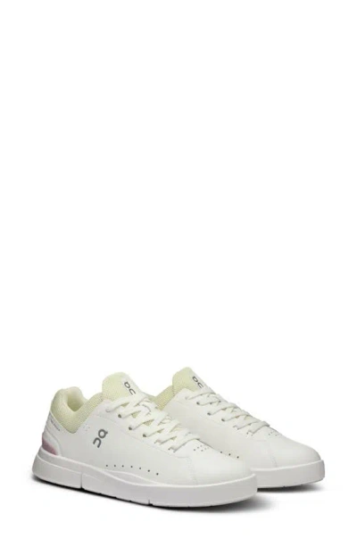 Shop On The Roger Advantage Tennis Sneaker In White/ Mauve