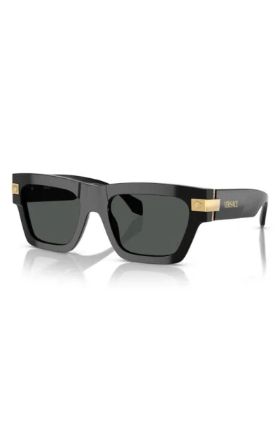 Versace Nylon Ve4464 Sunglasses In Black