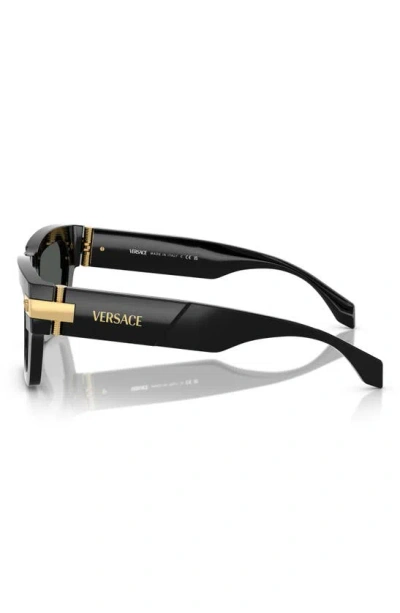 Versace Nylon Ve4464 Sunglasses In Black