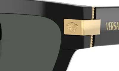 Versace Nylon Ve4464 Sunglasses In Black