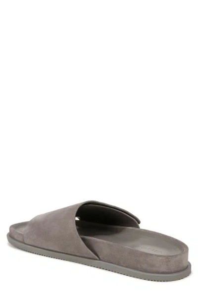 Shop Vince Del Rey Slide Sandal In Smoke Grey