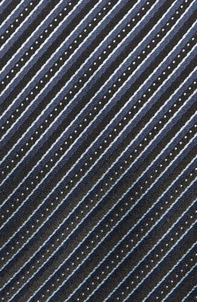Zegna Ties Fili Mulberry Silk Tie In Navy