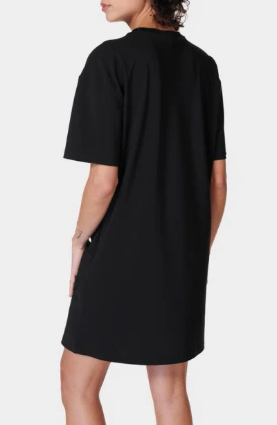 Shop Sweaty Betty Explorer T-shirt Minidress In Black