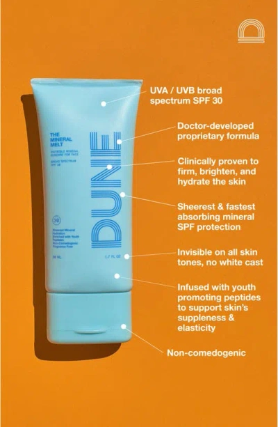 Dune Suncare The Mineral Melt Invisible Mineral Face Sunscreen Spf 30
