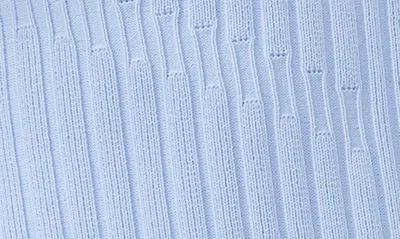 Shop Halogen Sleeveless Peplum Sweater In Placid Blue