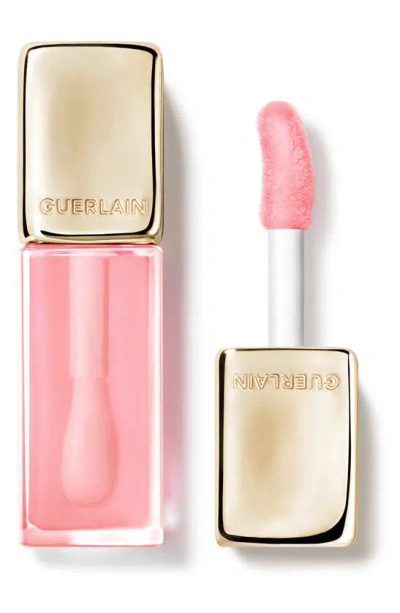 Shop Guerlain Kiss Kiss Bee Glow Lip Oil In 258 Rose Pink
