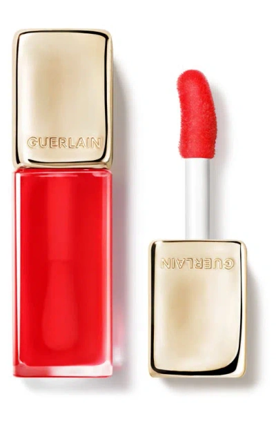 Shop Guerlain Kiss Kiss Bee Glow Lip Oil In 775 Poppy