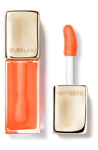 Shop Guerlain Kiss Kiss Bee Glow Lip Oil In 319 Peach