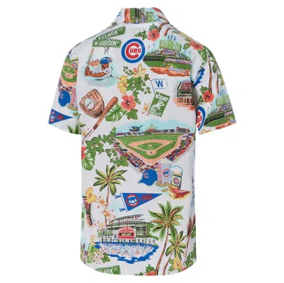 Shop Reyn Spooner White Chicago Cubs Scenic Button-up Shirt