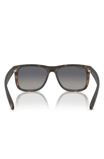 Ray Ban Justin 54mm Polarized Sunglasses In Blue Havana