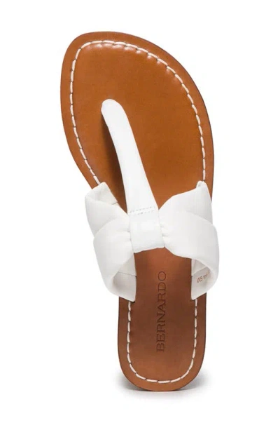 Shop Bernardo Footwear Margaret Sandal In White