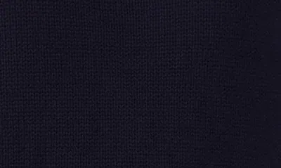 Halogen Open Stitch Sleeveless Sweater In Classic Navy Blue