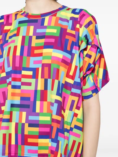 Shop Comme Des Garçons Printed T-shirt In Multicolor