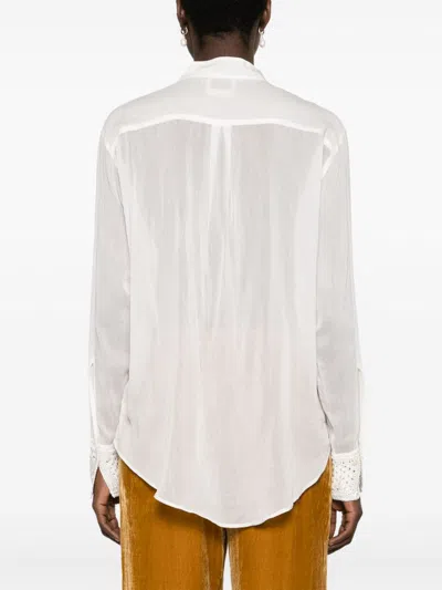 Shop Forte Forte Cotton And Silk Blend Shirt
