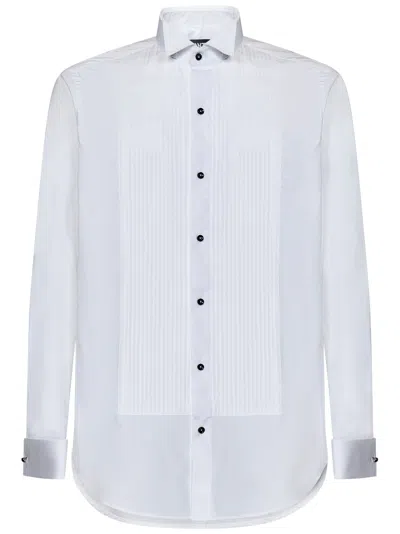 Shop Franzese Collection Shirt In Bianco