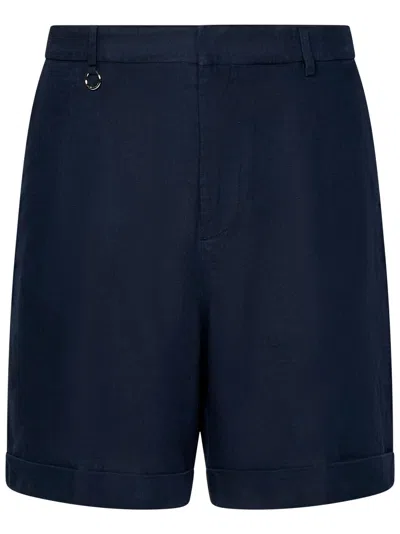 Shop Golden Craft Shorts In Blu
