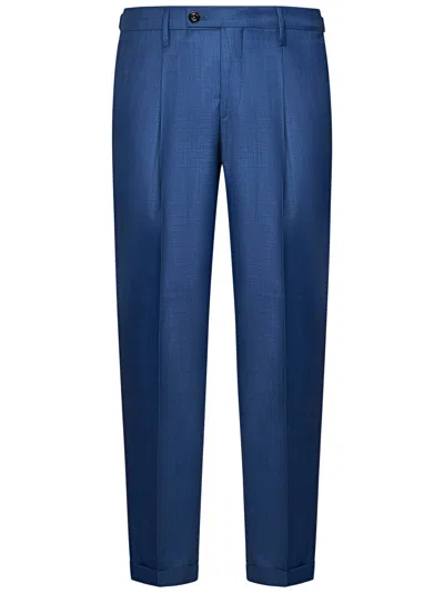 Shop Michael Coal Trousers In Blu