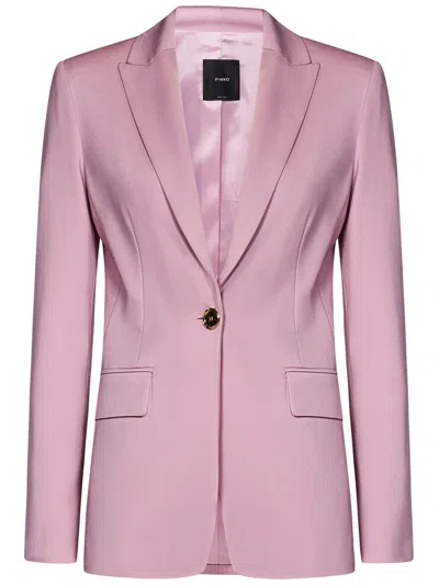 Shop Pinko Signum Blazer In Rosa