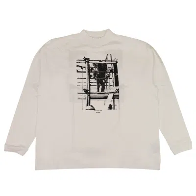 Pre-owned Off-white Scaffolding T-shirt 'white'
