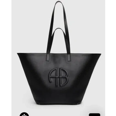 Shop Anine Bing Palermo Tote Bag In Black