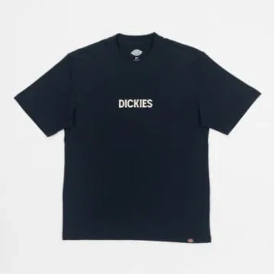 Shop Dickies Patrick Springs T-shirt In Navy In Blue