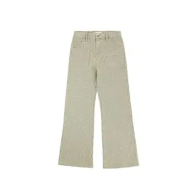 Shop Seventy + Mochi Queenie Jeans Khaki Stripe In Neutrals
