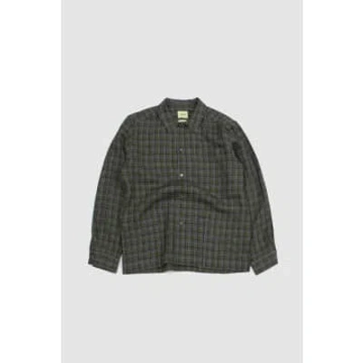 Shop De Bonne Facture Painter's Jacket Green/grey Checks