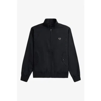 Shop Fred Perry Harrington Jacket In Black