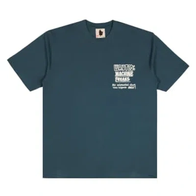 Shop Real Bad Man Machine Freaks T-shirt In Blue