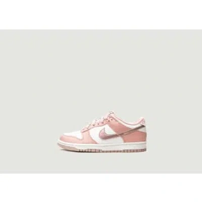 Shop Nike Dunk Low Pink Velvet Sneakers