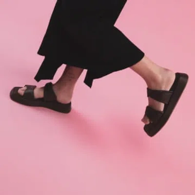 Shop Matt & Nat Aiko Flat Sandal In Black
