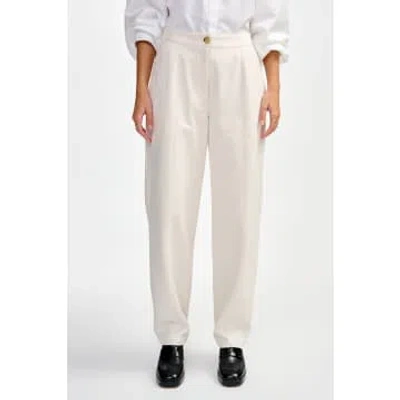 Shop Bellerose White Dark Pants