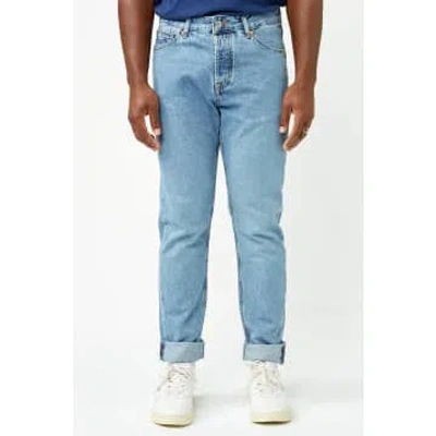 Shop Kings Of Indigo Cindy Mid   Jerrick Jeans In Blue
