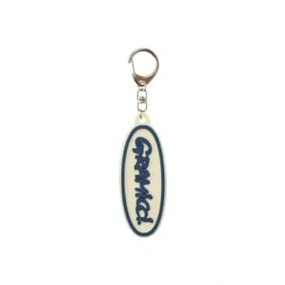 Shop Gramicci Oval Keyring In White