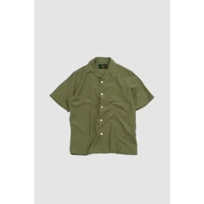 Shop Portuguese Flannel Face Shirt Green