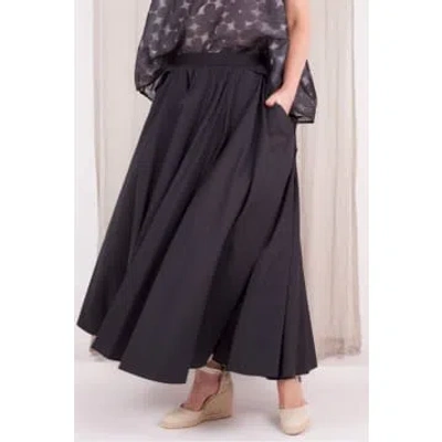Shop Meimeij A-line Midi Skirt In Black