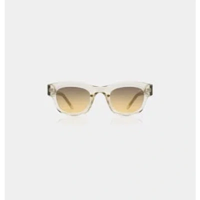Shop A.kjaerbede Lane Sunglasses In Transparent