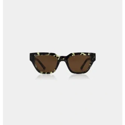 Shop A.kjaerbede Kaws Sunglasses In Black