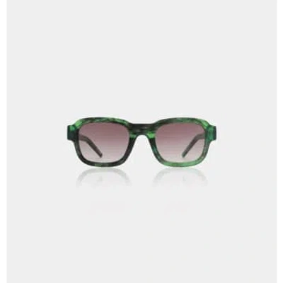 Shop A.kjaerbede Halo Sunglasses In Green