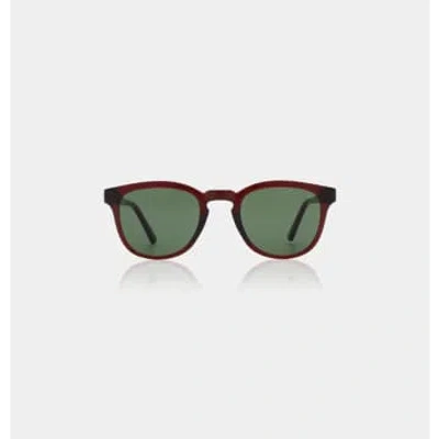 Shop A.kjaerbede Bate Sunglasses In Brown