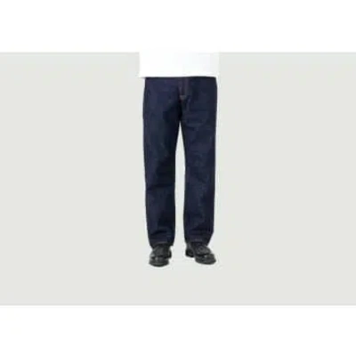 Shop Japan Blue Jeans Jeans Selvedge Loose J501 14.8oz In Blue