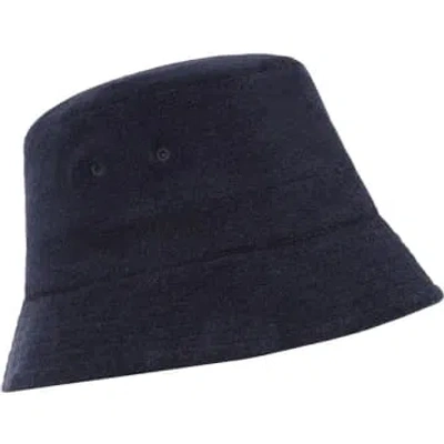 Shop Bask In The Sun Goxo Navy Hat In Blue