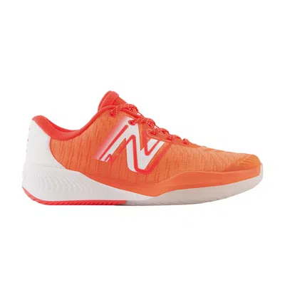 Pre-owned New Balance Wmns Fuelcell 996v5 Wide 'neon Dragonfly' In Orange