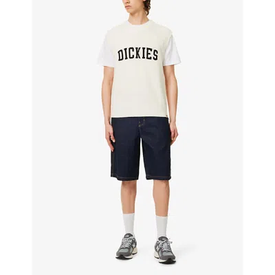 Shop Dickies Men's Rinsed Madison Relaxed-fit Denim Shorts