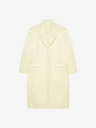 GIVENCHY COAT IN SILK SATIN DUCHESSE 