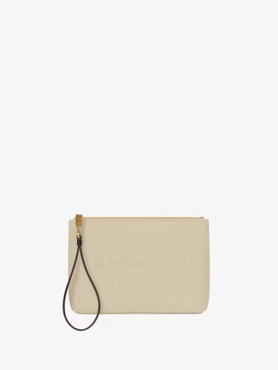 Shop Givenchy Travel Pouch In Canvas In Multicolor